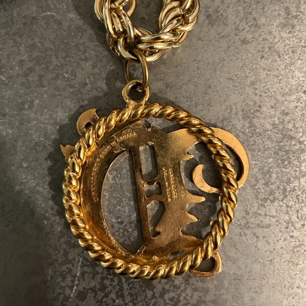 Dsquared2 Gold Rope Chain Necklace - Picture 4 of 7